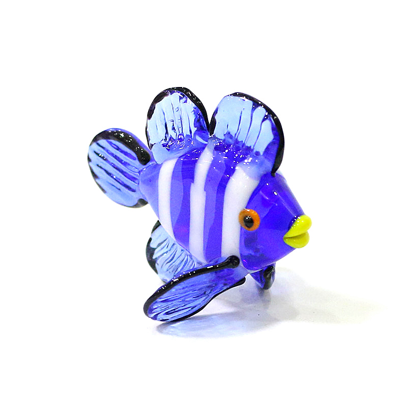 Home Decor Za - Peixe Palhaço De Vidro Murano Pequena