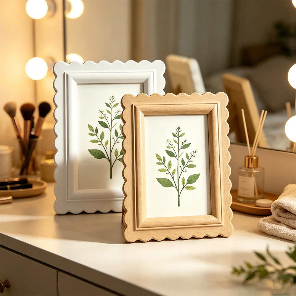 Moldura de fotos boho bege com - Bamboo Photo Frame avaliação e preço