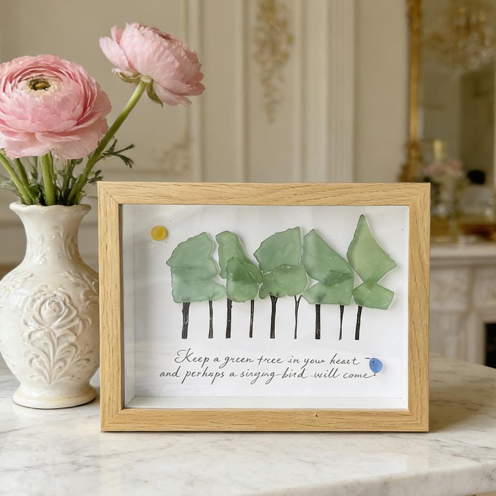 Quadro de Parede Artesanal de  - Bamboo Photo Frame avaliação e preço