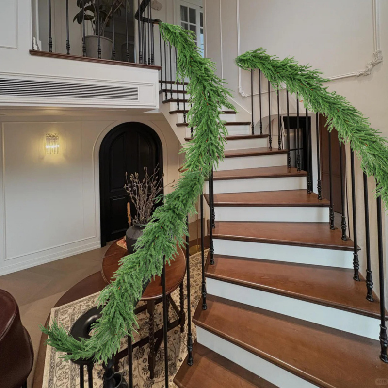 Guirlanda de árvores de Natal  - Rattan Plant Basket avaliação e preço