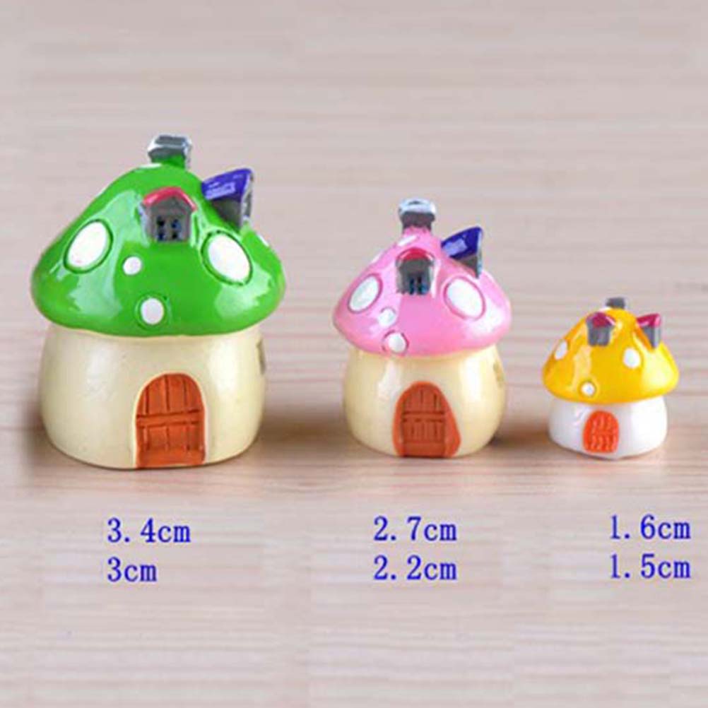 3 tamanhos  Casa de cogumelo  - Home Decor Za avaliação e preço