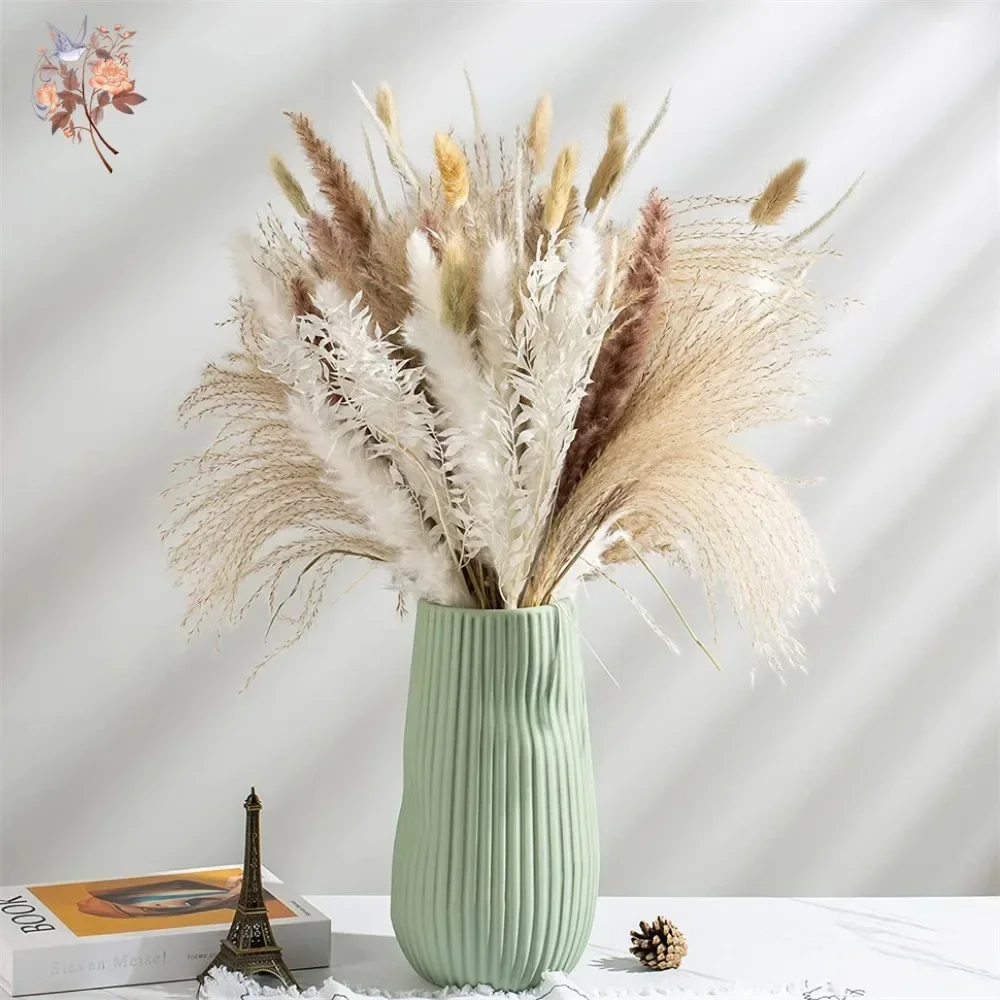 88 Peças de Grama Pampas Natur - Pampas Grass Decor avaliação e preço