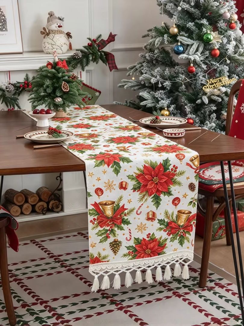 Conjunto de Caminho de Mesa +  - Linen Table Runner avaliação e preço