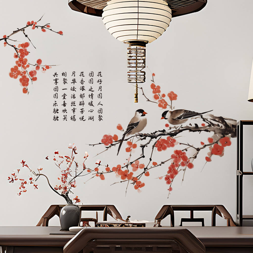 Adesivos de Parede Estilo Chin - Home Decor Indonesia avaliação e preço