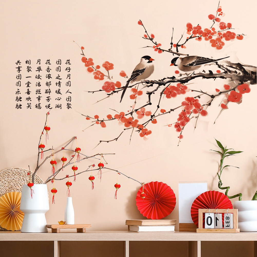 Adesivos de Parede Estilo Chin - Home Decor Indonesia avaliação e preço