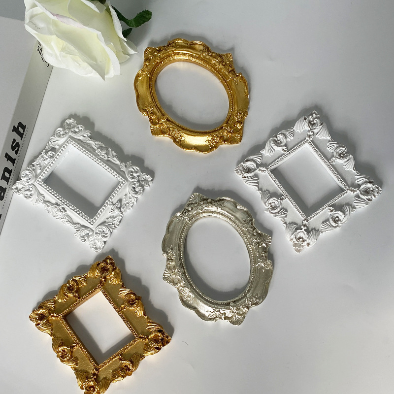 Mini moldura de fotos dourada, - Bamboo Photo Frame avaliação e preço
