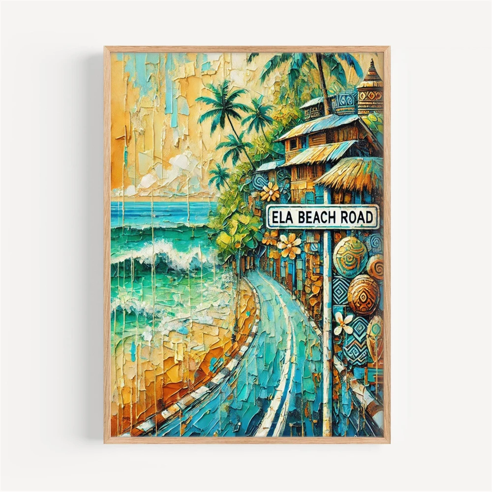 Pintura em tela com motivos de - Home Decor Indonesia avaliação e preço