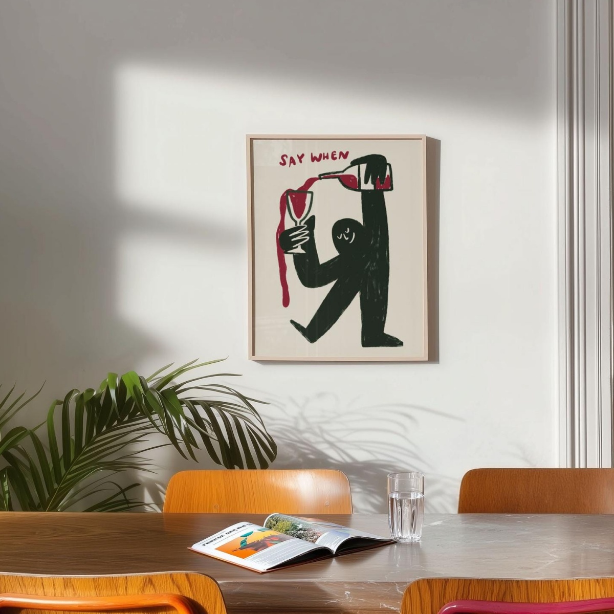 1 peça de impressão em tela se - Home Decor Y2K avaliação e preço