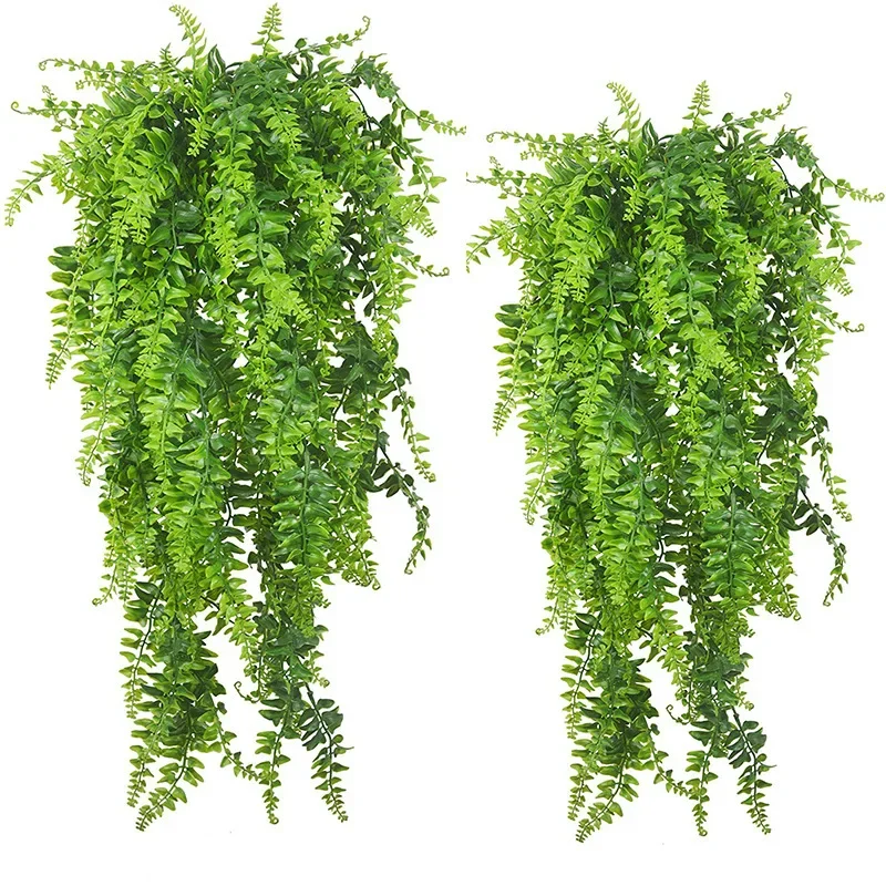 Plantas artificiais suspensas, - Rattan Plant Basket avaliação e preço
