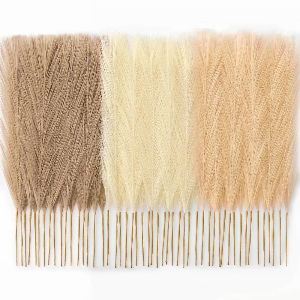 15 Peças de Grama Pampas Artif - Pampas Grass Decor avaliação e preço