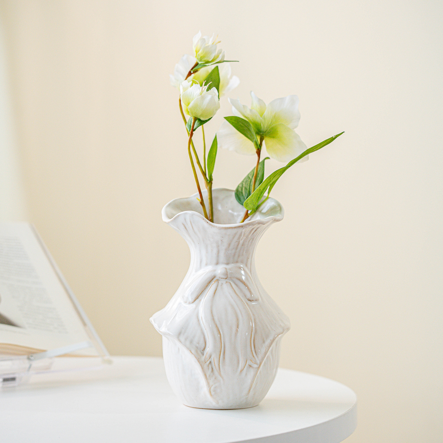 Capiron vaso de cerâmica retrô - Pampas Grass Decor avaliação e preço
