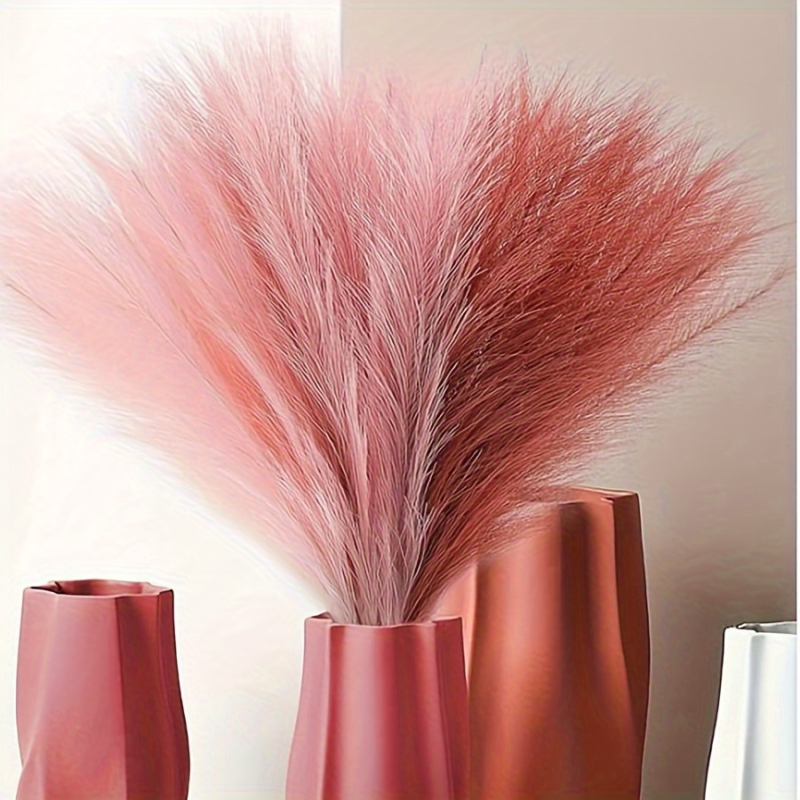 Penas De Simulação De Grama Ar - Pampas Grass Decor avaliação e preço