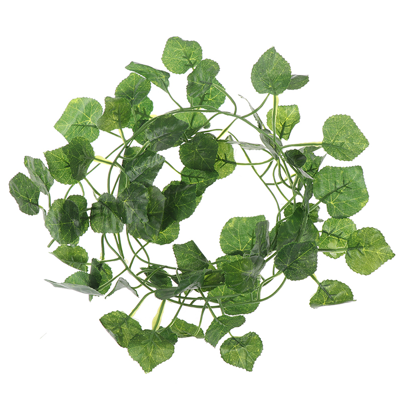 Folha de plantas verdes de vid - Rattan Plant Basket avaliação e preço