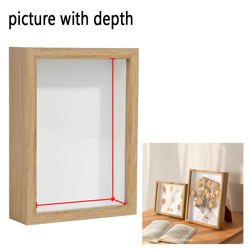 Molduras de Madeira 3D com Pro - Bamboo Photo Frame avaliação e preço