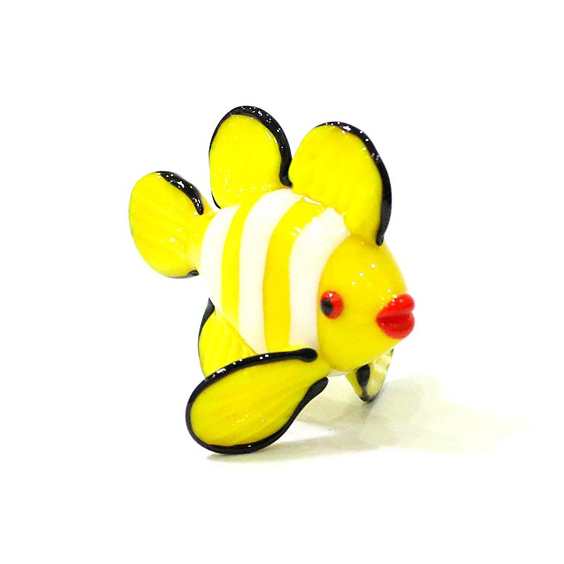 Peixe Palhaço De Vidro Murano  - Home Decor Za avaliação e preço