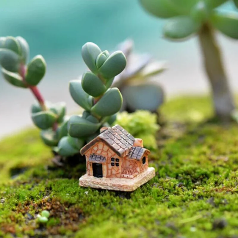 5 Pçs/set Mini Casa de Boneca  - Home Decor Za avaliação e preço